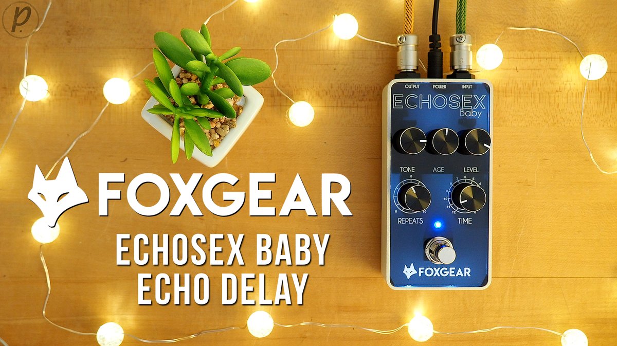 pedaloftheday's tweet photo. NEW DEMO VIDEO: The #Foxgear Echosex Baby Echo Delay
https://t.co/MZ09oOLr4f
#pedaloftheday #effectspedals #pedalsandeffects #knowyourtone #notpedalbored @GurusAmps #echorec #echosex #echo #delay https://t.co/xloAuNL5lG