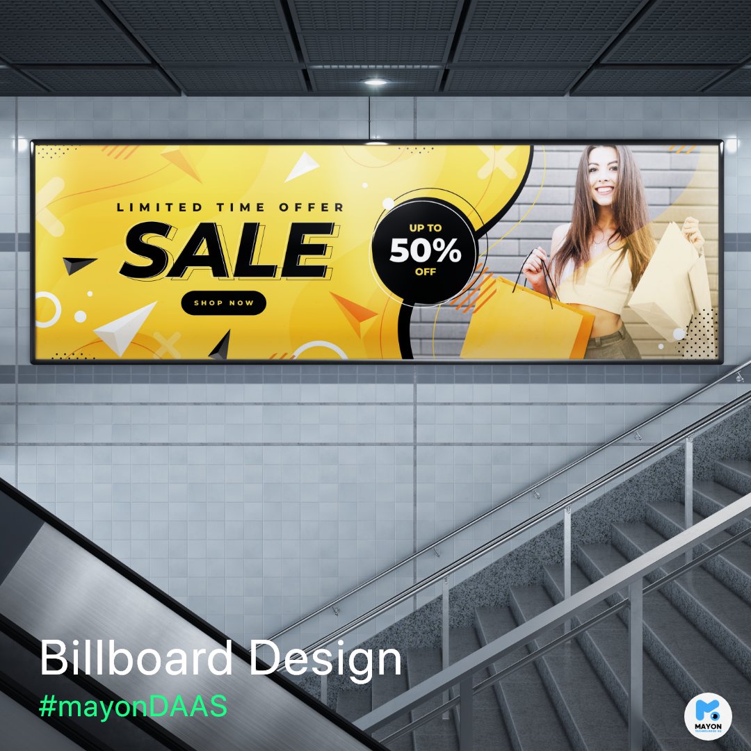 getmayon's tweet photo. Make announcements king-size!
With Mayon DAAS, get your design needs fulfilled in the best way. Create billboards for your brands with @getmayon’s design team by your side.
We are here: contact@getmayon.com
#getmayon #mayonDAAS #designasaservice #billboards #websitedesign https://t.co/pGeiu0nsZ9