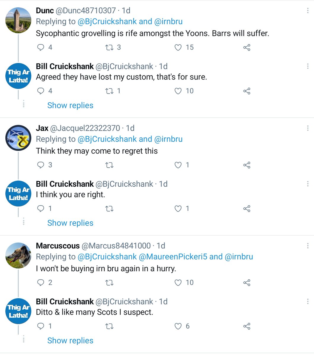 AgentP22's tweet photo. Welcome to the warped world of Scottish nationalism.

They would be happy for a good Scottish company to go bust, just because it got a visit from the Queen.

What a horrible lives these people must lead. https://t.co/8tM1UQe61K