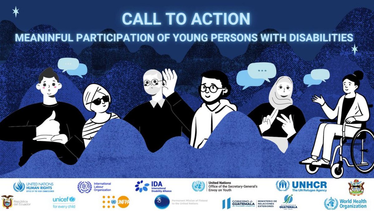 🗣️ In case you missed it! <a href="/UNYouthEnvoy/">UN Youth Envoy</a> has launched its #InclusiveFutures call for #YouthParticipation for people with disabilities. 

Find out more 👇 
bit.ly/3qfkgQ9
