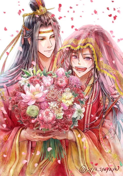 魔道祖師に転がり落ちてたくさん描けた半年でした。めちゃくちゃ楽しいです!✌️😊✌️
#2021年自分が選ぶ今年上半期の4枚 