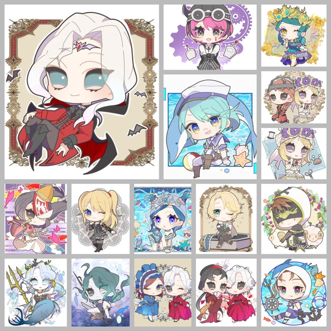 #今月描いた絵を晒そう
今月も絵を描けて楽しかった 