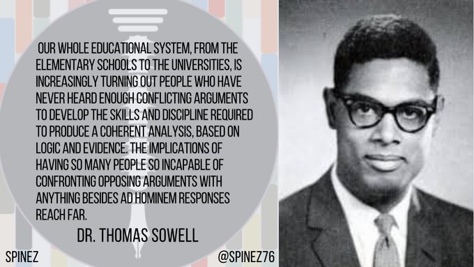 Happy Birthday Dr. Thomas Sowell.  