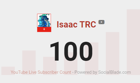 isaac_trc's tweet photo. I hit 100 subscribers on YouTube, tysm for the support so far :D  This is the beginning of an epic channel https://t.co/FwbEav1jaa
