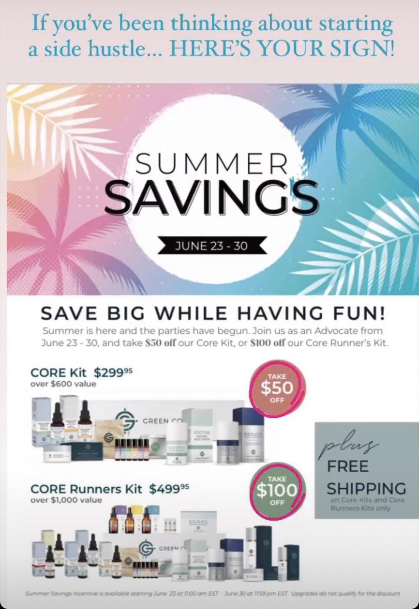 StaceyMattox19's tweet photo. Last day to #save big! Over $1000 of #CBD for $399. Or over $600 of #CBD for $249. And all orders #FREESHIPPING #cbdoil #cbdmom #cbdkids #cbdedibles #cbdpets #cbdskin #anxiety #sleep #howcanihelp #linkinbio #sidehustle #coacheswife #footballcoachwife #calm #helpothers #mompreneur https://t.co/OWTt3e6XBL