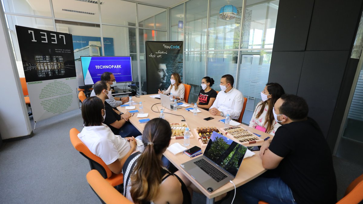 1337FIL's tweet photo. Un protocole d’accord a été signé entre @Technopark et les écoles  @1337FIL et @YouCode18. Ce partenariat vise à bâtir ensemble un écosystème  innovant, inclusif et couvrant tout le territoire pour la promotion des startups. https://t.co/M4tuLfvCFK