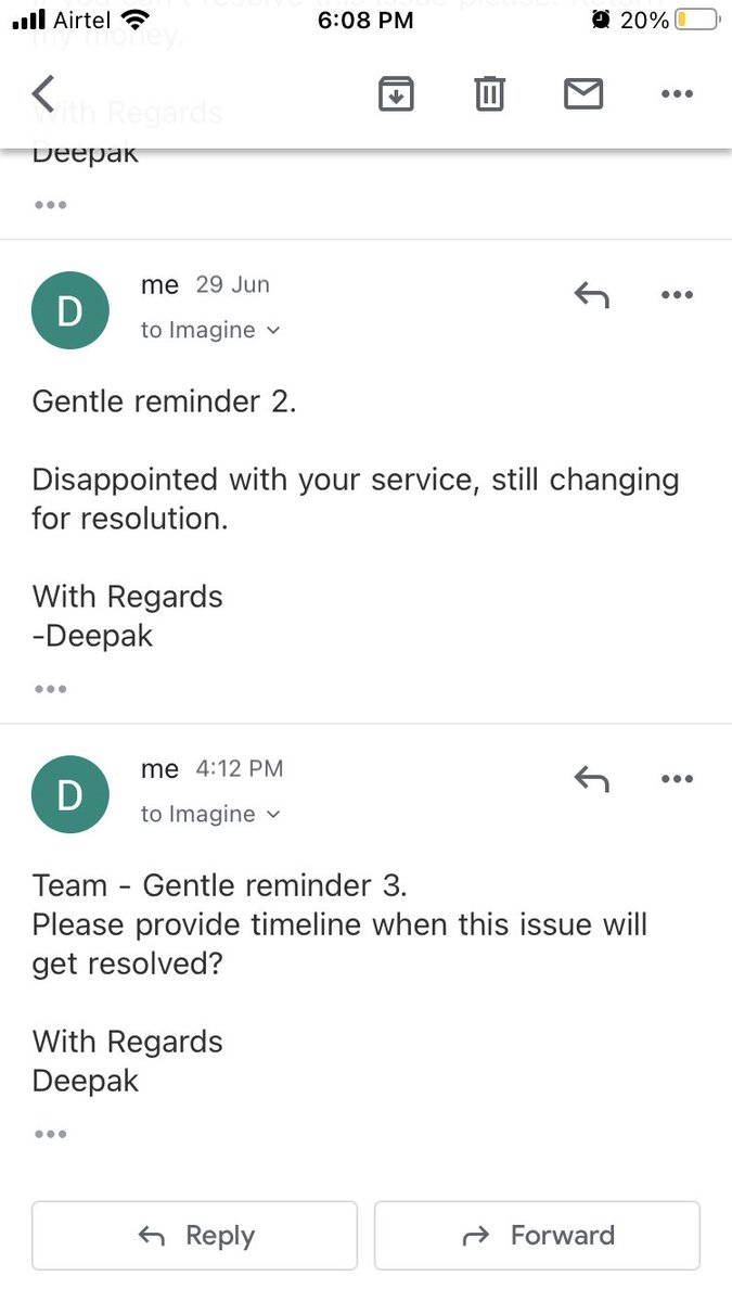 deepakworld07's tweet photo. @RockWithboAt - highly disappointed with service, facing issue within warranty period, however poor response - ticket number 2654998.
@amazonIN - please don’t sell such product. https://t.co/RPw6njGupH