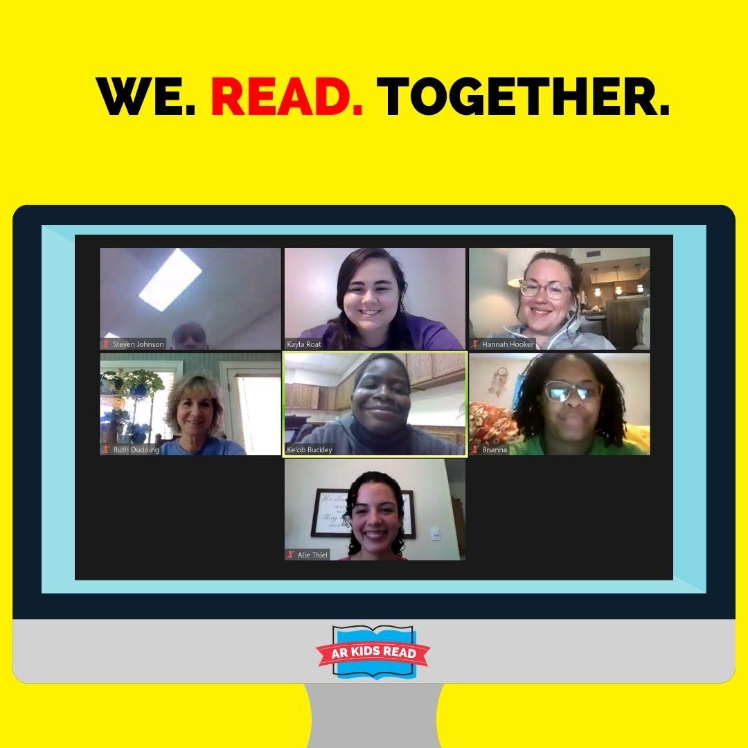 Summer Virtual Tutoring is in full swing at AR Kids Read! Check out these photos of our awesome tutors and their amazing students working together!
#ARKidsRead #WeReadTogether