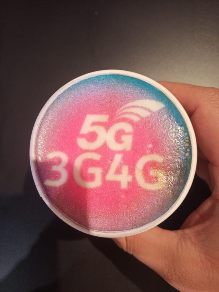 3g4gUK's tweet image. We are not physically present at #MWC21 but the kind folks at @Parallel_tw got us the 3D printed coffee 😀. Thank you and to @TelcoDR #CloudCity as well.
#MWC2021 #3G4G5G