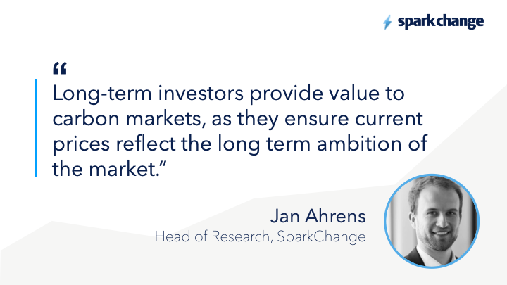 SparkChange (@sparkchangeco2) on Twitter photo “Long-term investors provide value to #carbon markets, as they ensure current prices reflect the long term ambition of the market” says <a href="/Jan_CO2/">Jan Ahrens</a> at <a href="/ThePLSA/">membership</a> #ESG21 conference
#EUETS #OCTT #sustainablefinance “Long-term investors provide value to #carbon markets, as they ensure current prices reflect the long term ambition of the market” says <a href="/Jan_CO2/">Jan Ahrens</a> at <a href="/ThePLSA/">membership</a> #ESG21 conference
#EUETS #OCTT #sustainablefinance