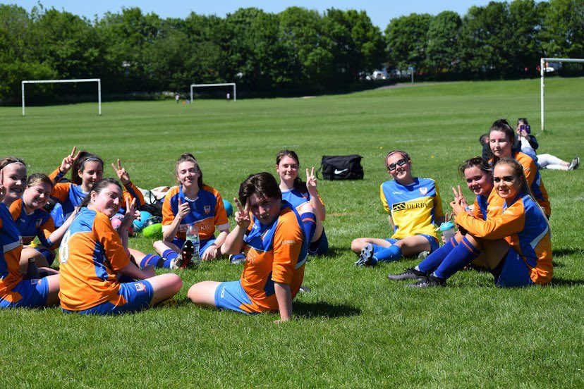 University of Derby WFC tweet media