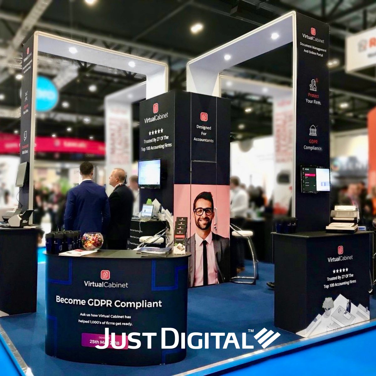 Let us help bring your brand to life at your next exhibition or event. Our amazing events team are here to help with all your needs, from concept to completion... anything is possible.

justdigital.co.uk
