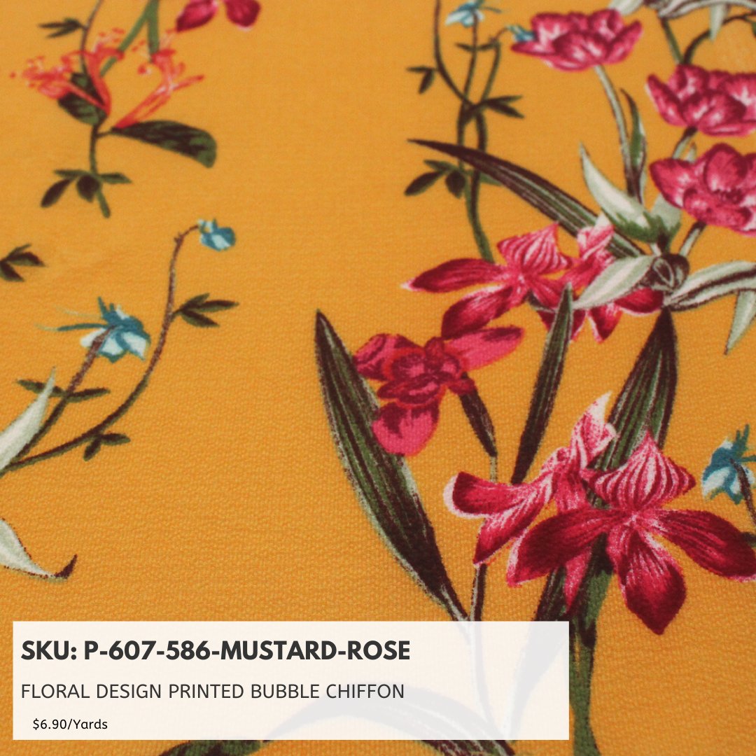 stylishfabric's tweet photo. New Arrival Wednesday! 😍
Rose Floral Design Printed Bubble Chiffon Fabric!
Take 10% OFF All New Arrivals! (Added Daily!)
today only, take 10% Off all New Arrivals!
Use code: SFNEW
VALID:  (June 30th, 11:59PM PST)
https://t.co/tnHC9GUBlY https://t.co/5p1nlFUJgT