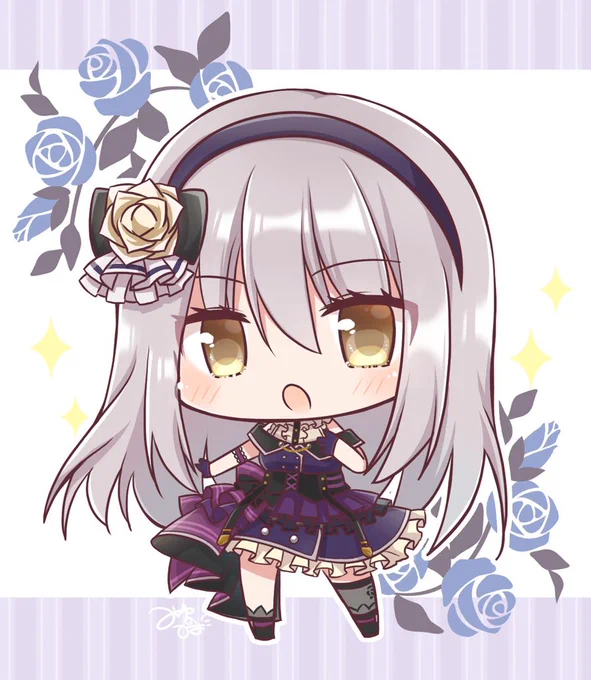 バとD
#バンドリ #D4DJ 
#今月描いた絵を晒そう 