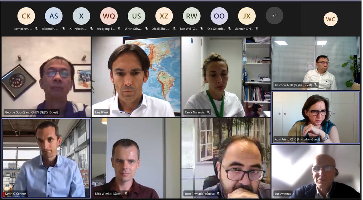 Fascinating breakout session during our General Assembly where the group PIs discussed diverse issues around policy, #biopolymers and single use #plastics <a href="/EU_Commission/">European Commission</a> <a href="/HorizonEU/">Horizon Europe 🇪🇺</a>