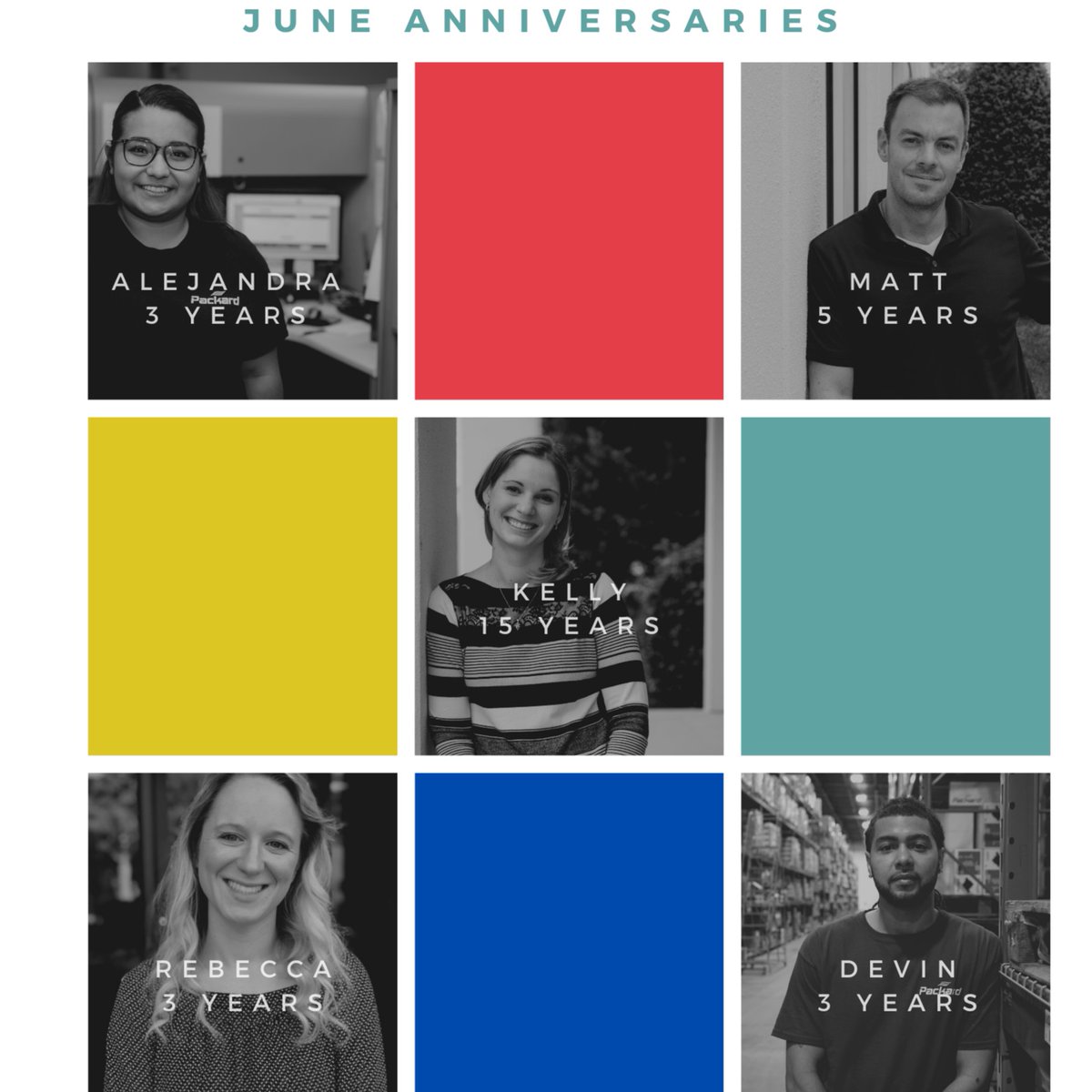 Congratulations to our awesome employees celebrating their work anniversaries this month! We're blessed to have such good, hard working people continue their journey with us year after year. Looking forward to many more years growing together!

#workanniversary #thankful #hvac