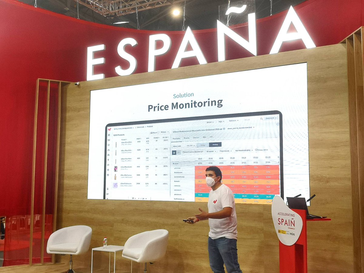 redpuntoes's tweet photo. ➡️ Da comienzo a las ponencias de la sesión de tarde @netRivals, presentando su proyecto How brands view booming online sales channels after the lockdown.
📍Visita el Pabellón de España y conoce a nuestras 25 empresas expositoras.
#SpainMWC21 #AcceleratingSpain https://t.co/pFT4Bu9kK9