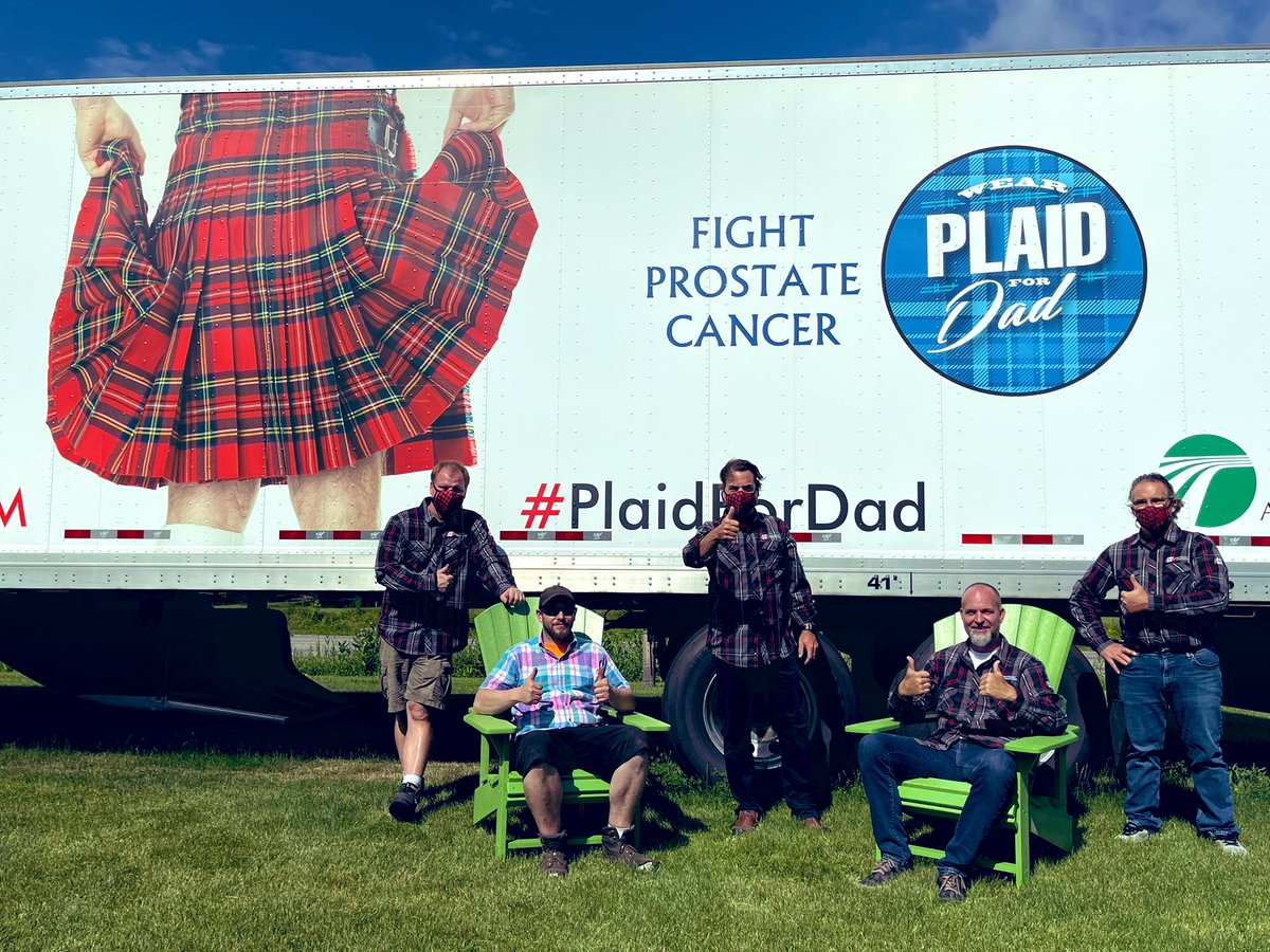 SteedStandard's tweet photo. Congratulations to Jesse &amp; Ben, SST’s #PlaidForDad raffle winners. Relax in style with a Made In Stratford #CRPlastics Muskoka chair. @ProstateCancerC @cityofstratford @Danmathieson @OnTruck @CanTruck @TrucksForChange @ONtransport @OntarioCofC @roccorossiTO https://t.co/Luda1ESVcE