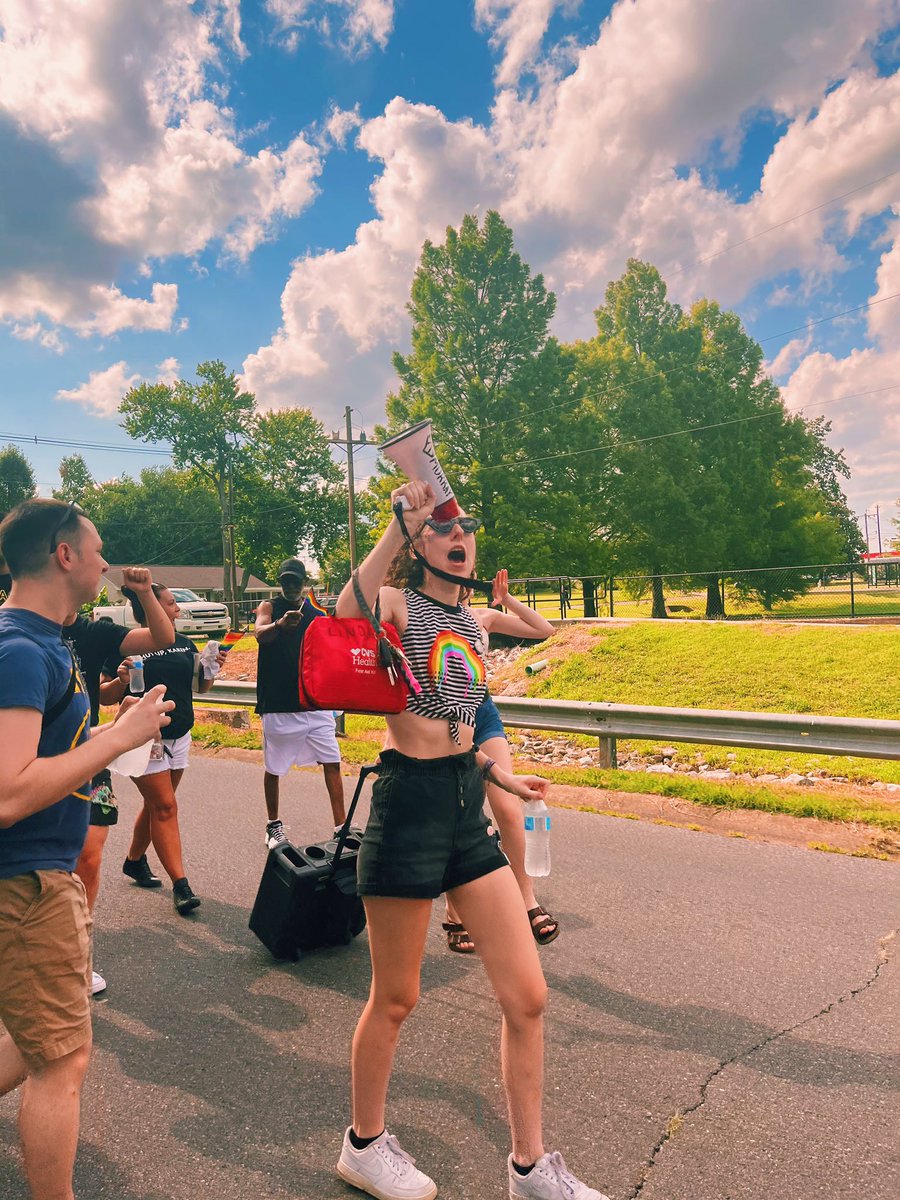 Murray Pride Parade &amp; Picnic was the  second (ever) police-free, safe, non-corporate sponsored, locally sourced LGBTQ+PRIDE here in MKY🏳️‍🌈✨🌈🏳️‍⚧️ Small steps towards justice, equity, and a small town where representation can happen safely happened this weekend.