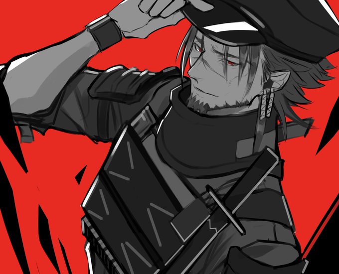 ジェッセルトン
1hour+30minで失礼します
 #アークナイツ版深夜の真剣お絵かき60分一本勝負 
