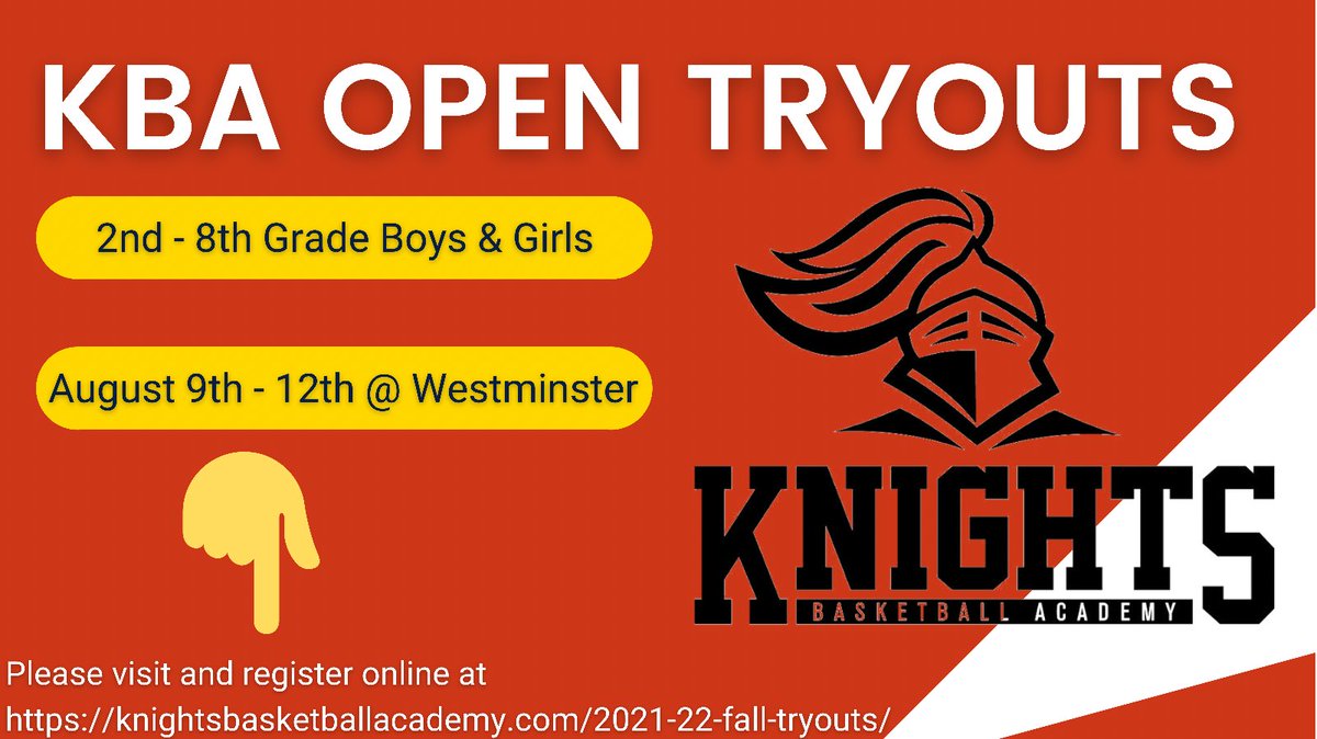 Who wants to a part of one the best youth basketball organizations in St. Louis?

Register here 👇🏻 
knightsbasketballacademy.com/2021-22-fall-t…