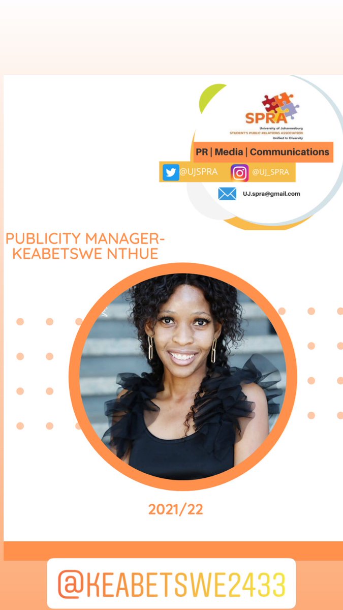 Students of Public Relations Association at UJ tweet media