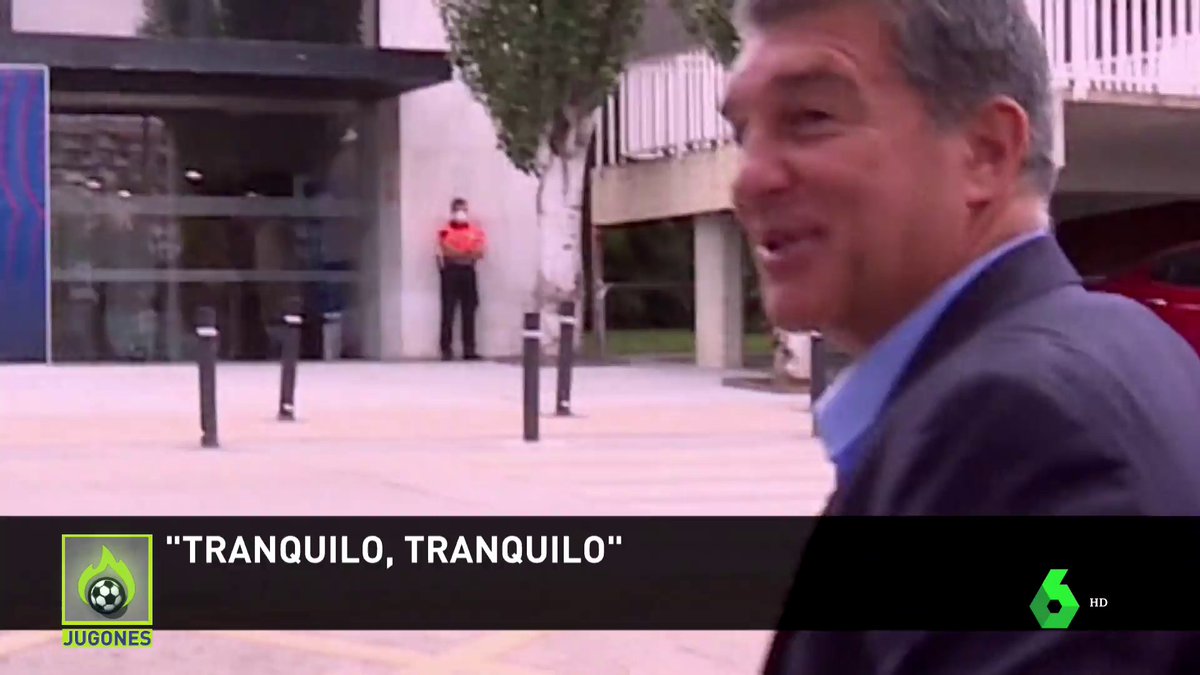 elchiringuitotv's tweet photo. 🙄 LAPORTA, COMO FLORENTINO:

💥 ¿MESSI? "Tranquilo".

Lo estamos viendo en #JUGONES. https://t.co/rus1piiwUx