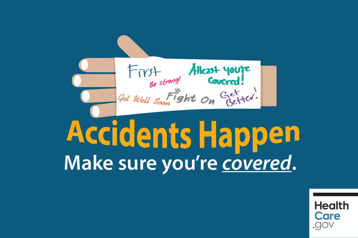 GetCoveredSC's tweet image. Accidents happen to all of us, make sure you are covered. The re-open enrollment period for ACA coverage lasts until August 15th. Contact us at (843) 577-4122 for more information about how to #GetCovered