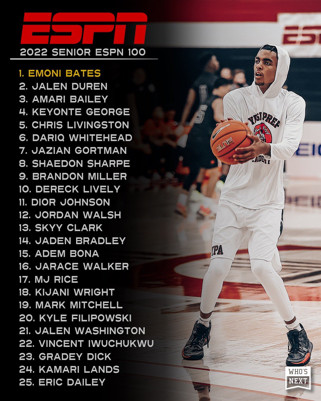 Espn top 100 basketball 2022 deals