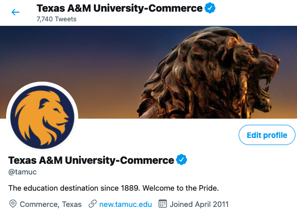 etamuniversity's tweet photo. We've been official since 1889, but now it's like, OFFICIAL official. #TAMUC #VerifiedSquad https://t.co/utucVpd0bI
