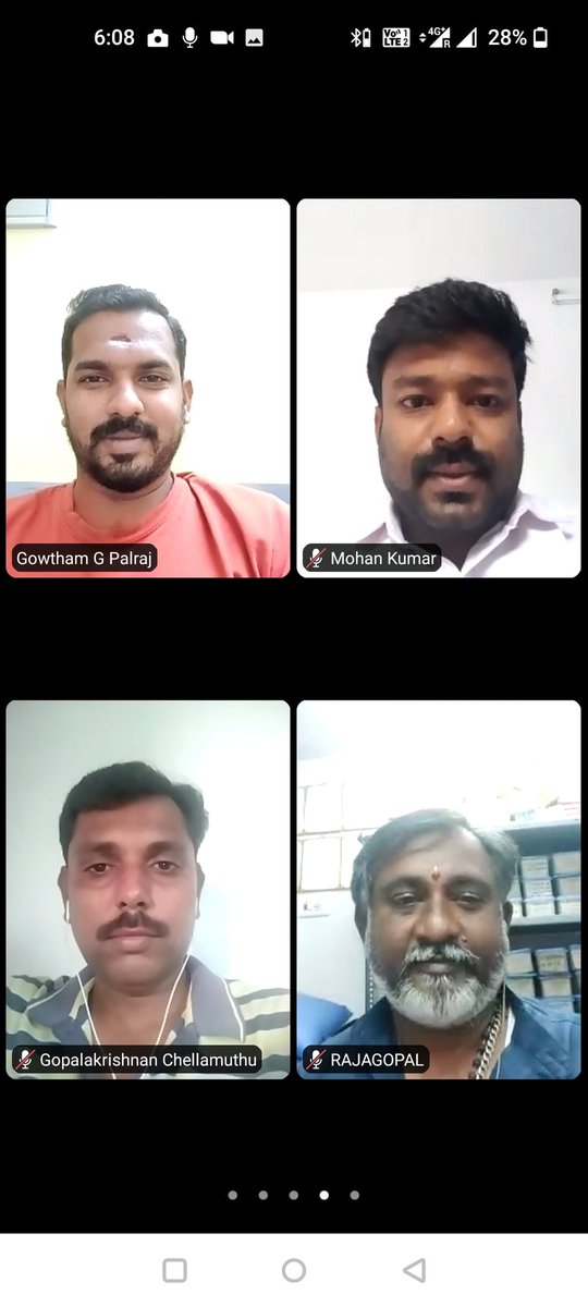 RamaAIADMK's tweet image. கோவை மண்டல கழக தகவல் தொழில்நுட்பப் பிரிவு மண்டல நிர்வாகிகள், மாவட்ட செயலாளர்கள் ஆலோசனைக் கூட்டம் Zoom App மூலம் இனிதே நடைபெற்றது. #TeamworkWorks