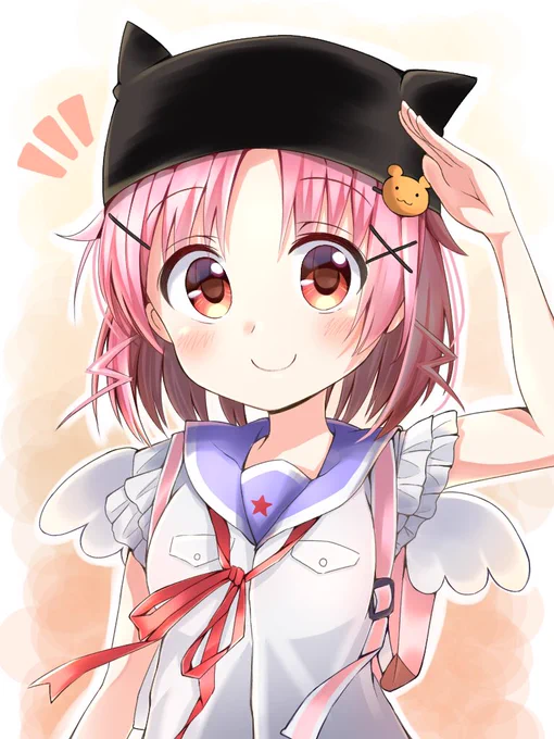 由紀ちゃん描きました!( ˶ˆ꒳ˆ˵ ) #がっこうぐらし 