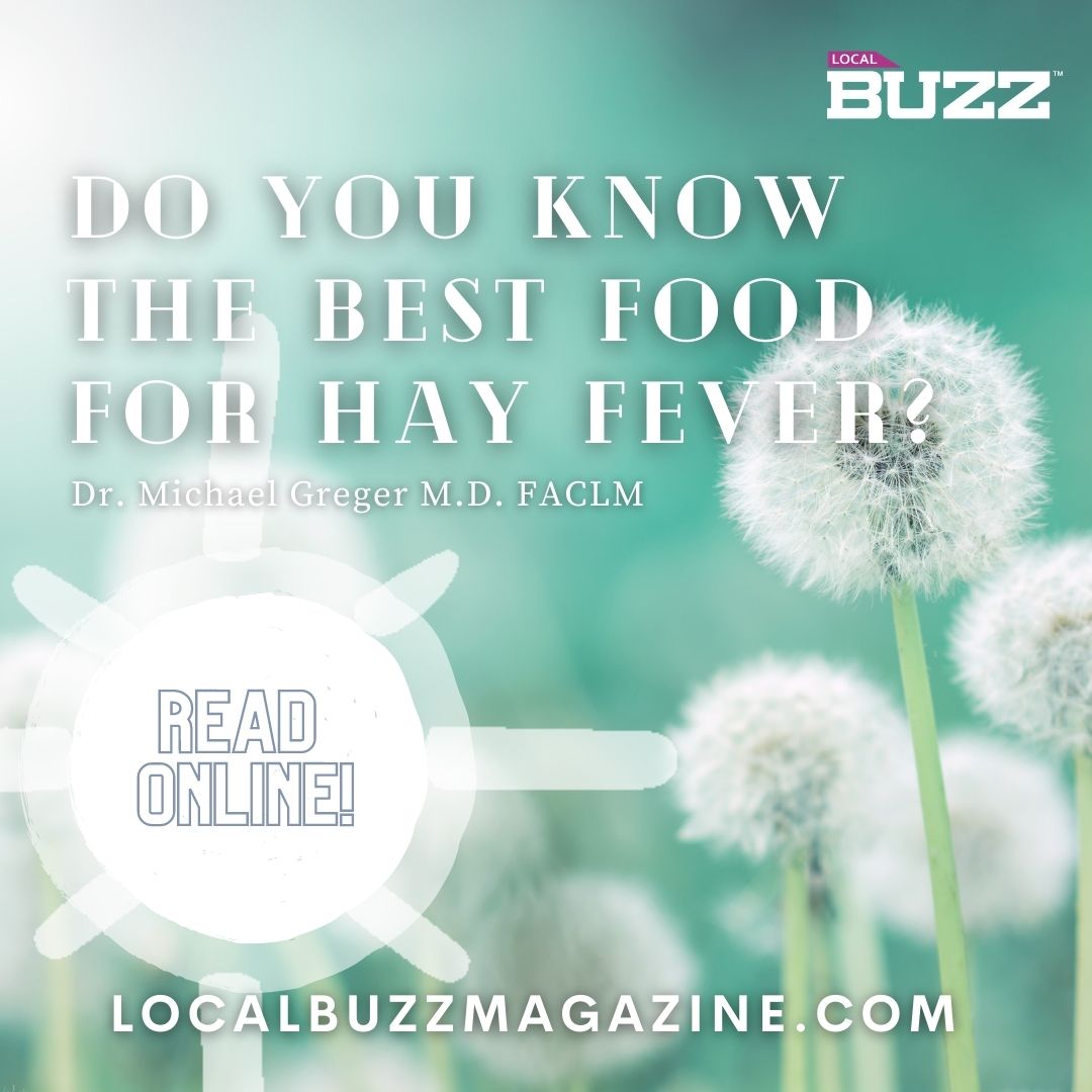 UKBuzzConnect's tweet image. 🌼 🌻 Do you know what is the best food for hay fever ? 🥀 🌺 ☀️Read online the amazing article by Dr. Michael Greger. localbuzzmagazine.com/2021/06/08/bes…
#hayfever #allergies #pollen #allergy #allergyseason #health #spring #wellness #sneeze  #dust #foodallergy