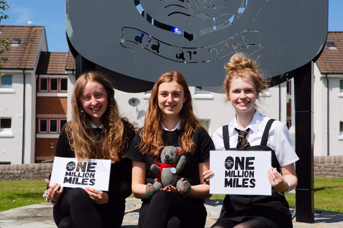This week, we managed to catch up with Niamh, Kate and Hannah of the newly elected Senior Pupil Leadership Team at Oban High. The SPLT lead the school’s adoption of One Million Miles, as clans pursue the One Million Miles Cup. Find out more here: bit.ly/2TppCvQ