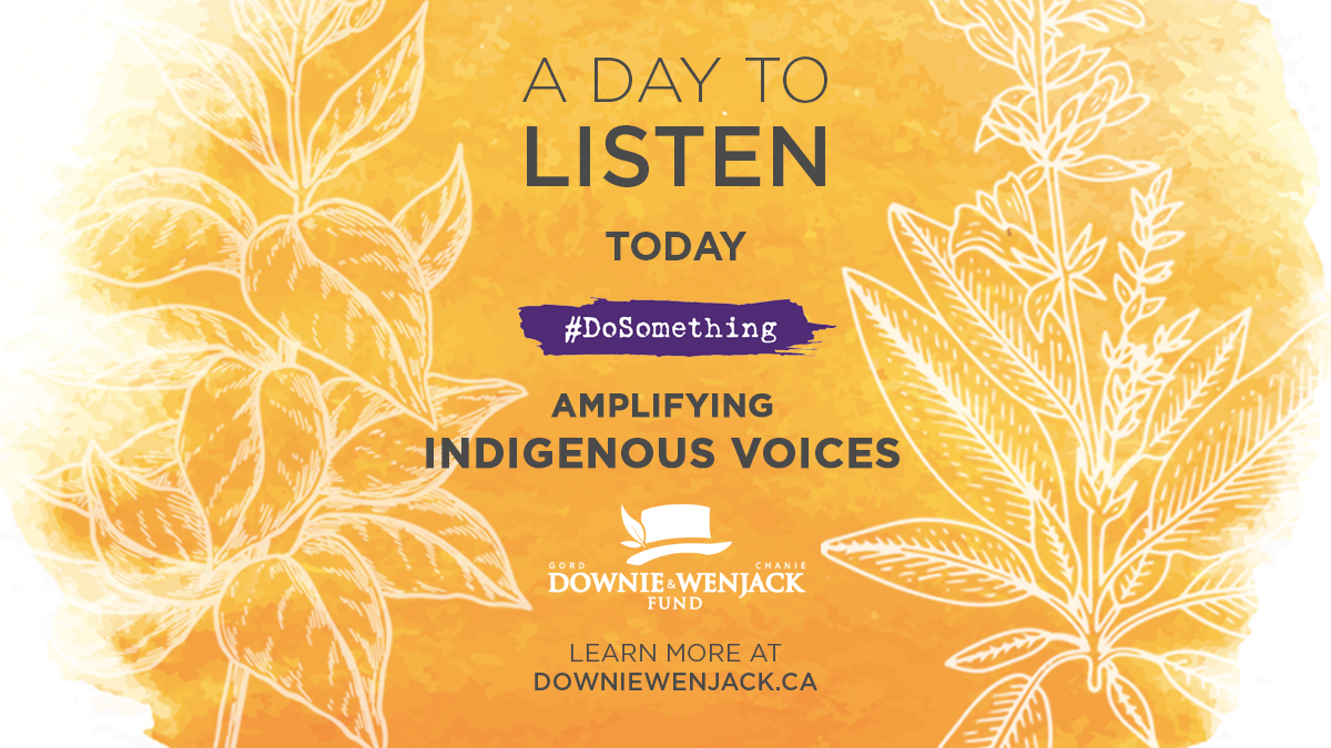 Today, in recognition of National Indigenous History Month, Sportsnet 650 and radio stations across Canada, in partnership with <a href="/downiewenjack/">Downie Wenjack Fund</a>, will join together to amplify, elevate, listen to, and learn from Indigenous voices with A Day to Listen.  
#DoSomething