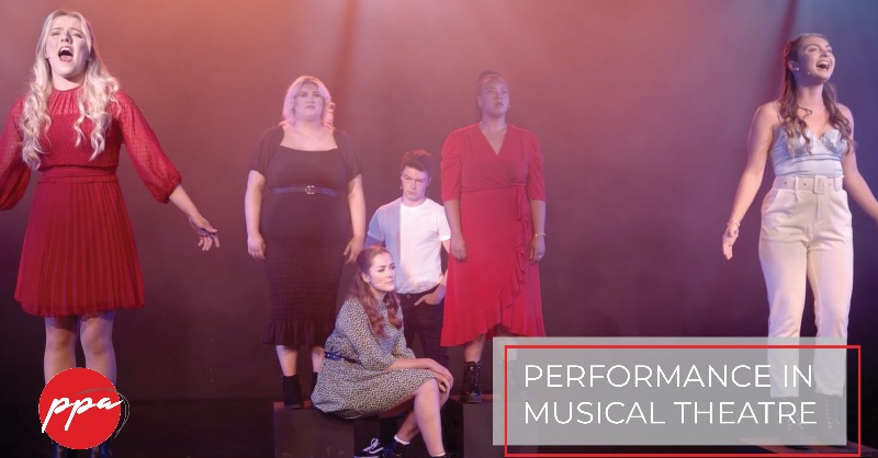 PPAcademyUK's tweet photo. Only 6 days to go! 
We can't wait for you to see our amazing Performance in Musical Theatre grads in action
#Evita #musical #theatre