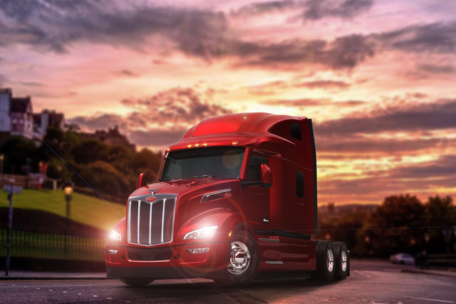 PeterbiltMotors's tweet photo. Our interns are hard at work! Check out this beautiful image our Marketing Communications intern, Bryce, created for our team. The New Model 579 looks amazing. #NewModel579 #PeterbiltPride https://t.co/CZbsB3Xn7s