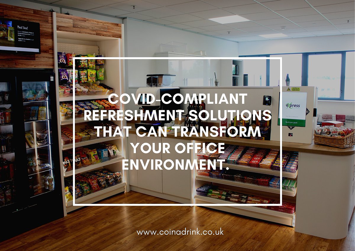 coinadrink's tweet image. Vending is a cost-effective and hassle-free refreshment solution that works for all industries. 

#refreshmentsolutions #onsitefacilities #covidcompliantworkplace #offices #servicedoffices #modernoffice