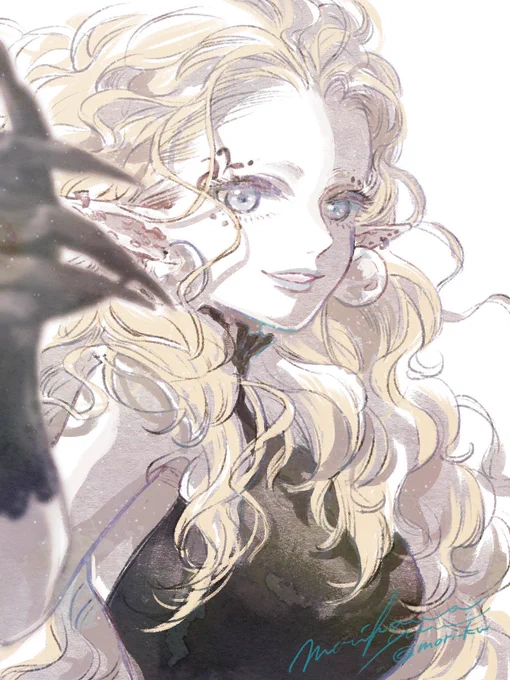 休憩☺︎ #いっぱい拾う魔女の話 