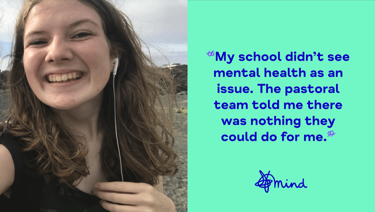 "Teachers shouted at me during a panic attack and refused to let me take my prescribed medication."

On the day we publish our report into mental health and secondary education, Zoe blogs about how she was let down by her school.

Read her story here > bit.ly/2SCQEjb