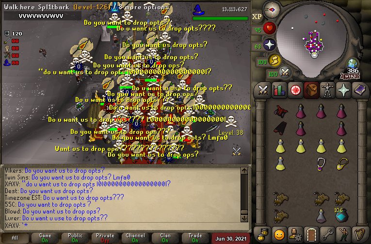 playdeadclan's tweet image. Tonight proved EXACTLY why we are the kings of EST (and aest too 😉) @DeathrowRS you’re gonna need more clans that lowly @OSRS_VR to outlast #PD 

Topic: playdead-rs.com/index.php?/top…