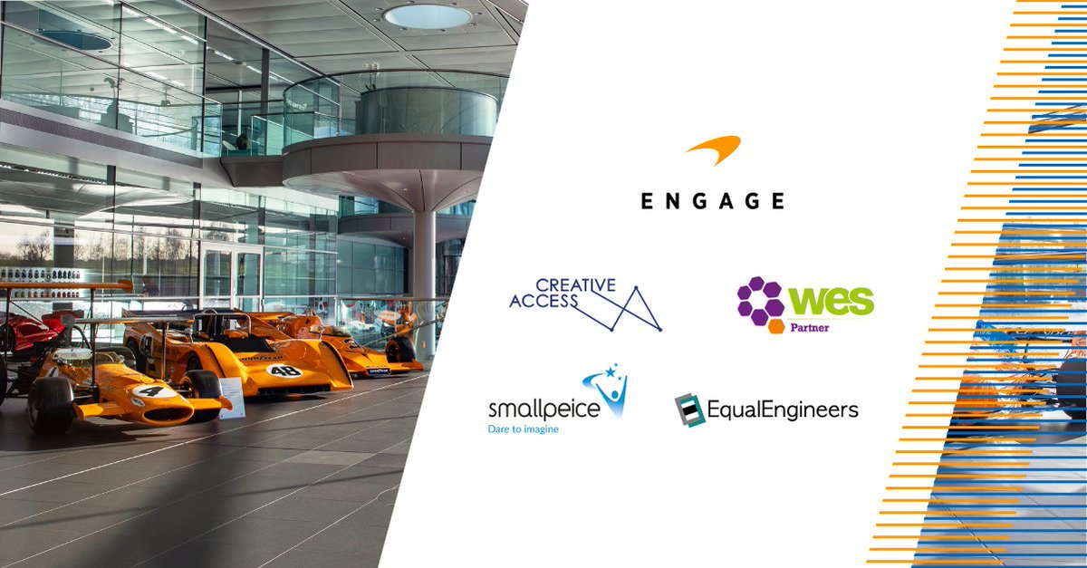 WES1919's tweet image. We are delighted to announce new Partner McLaren Racing, as they pioneer a strategic alliance with four expert partners to drive forward their programme of collaborative initiatives to diversify talent in motorsport.
Read more - bit.ly/2UXj5cx #WESPartner #WomenEngineers