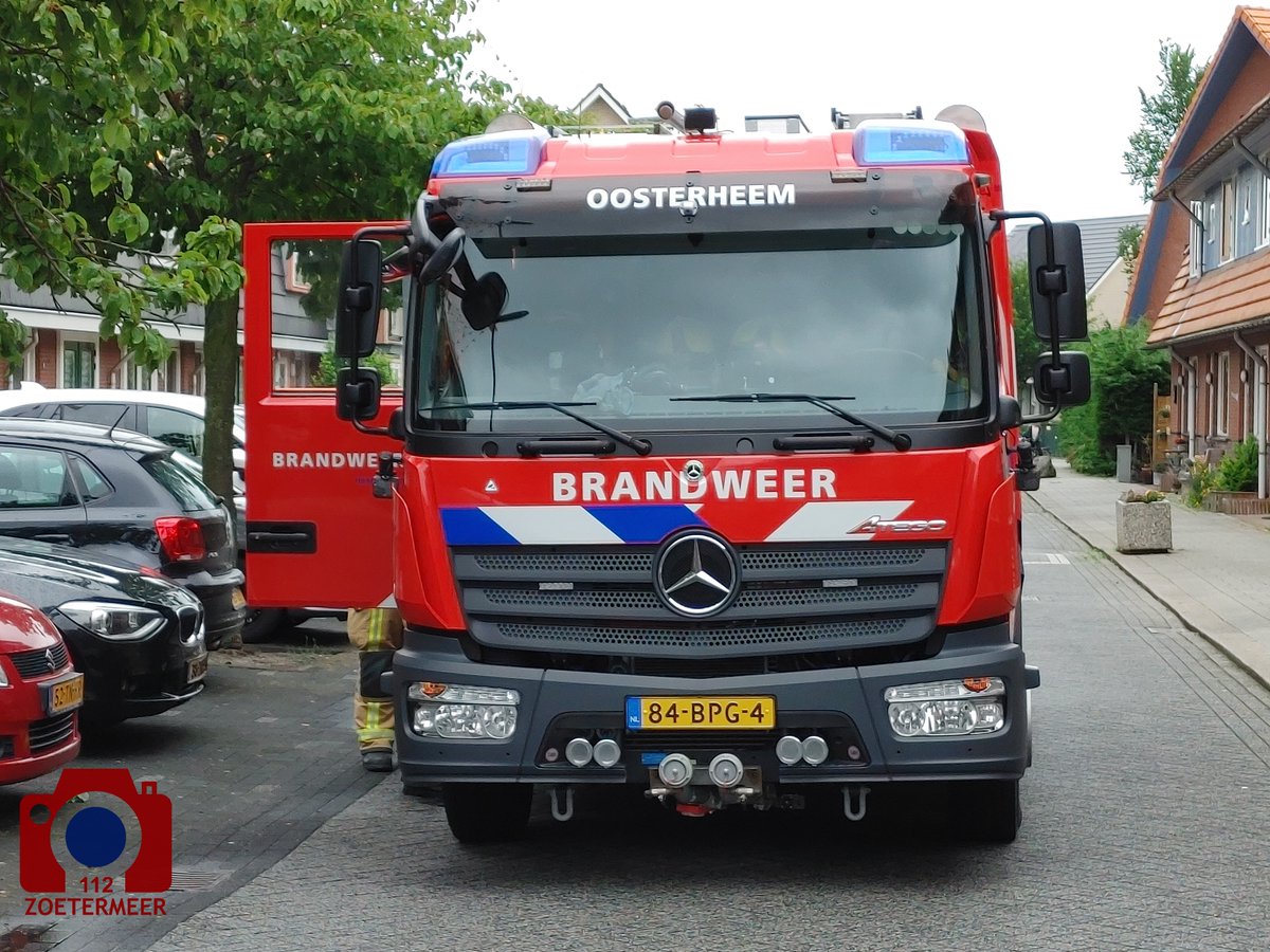 Melding brandweer Maasstroom