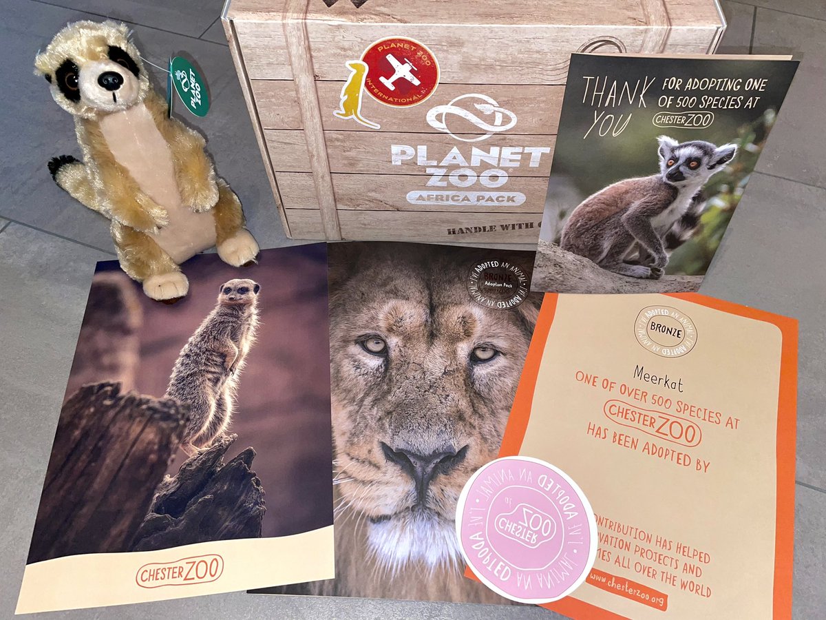 Aww, ich bin jetzt Pate für ein Erdmännchen 💜

Thanks a lot to <a href="/PlanetZooGame/">Planet Zoo</a> for adopting a meerkat at <a href="/chesterzoo/">Chester Zoo</a> in my name! Such a great idea - I love it 💜