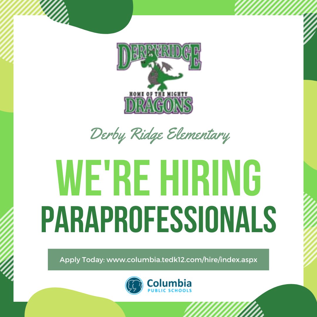 Interested in becoming a Dragon? We are looking to add to our team. Here is the link columbia.tedk12.com/hire/ViewJob.a…