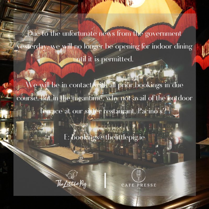 The Little Pig Speakeasy tweet media