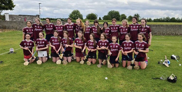 Last weekend saw over 300 girls take part in our Galway underage teams. Thanks to all the coaches, players, parents and officials who helped out over the weekend. Here is one of under 14 development squads who played on Saturday evening. <a href="/GalwayCamogie96/">Official Galway Camogie</a> <a href="/Galway_coaching/">Galway Camogie Coaching ED</a>