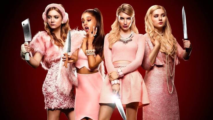 lolitascak3's tweet photo. เห้ยทุกคน Scream Queens 🔪💖 มีในดิสนีย์พลัสอะ โอ๊ยคิดถึงนังพวกแก๊งค์ชาแนล ดีใจมาก https://t.co/3bNTch0jaT