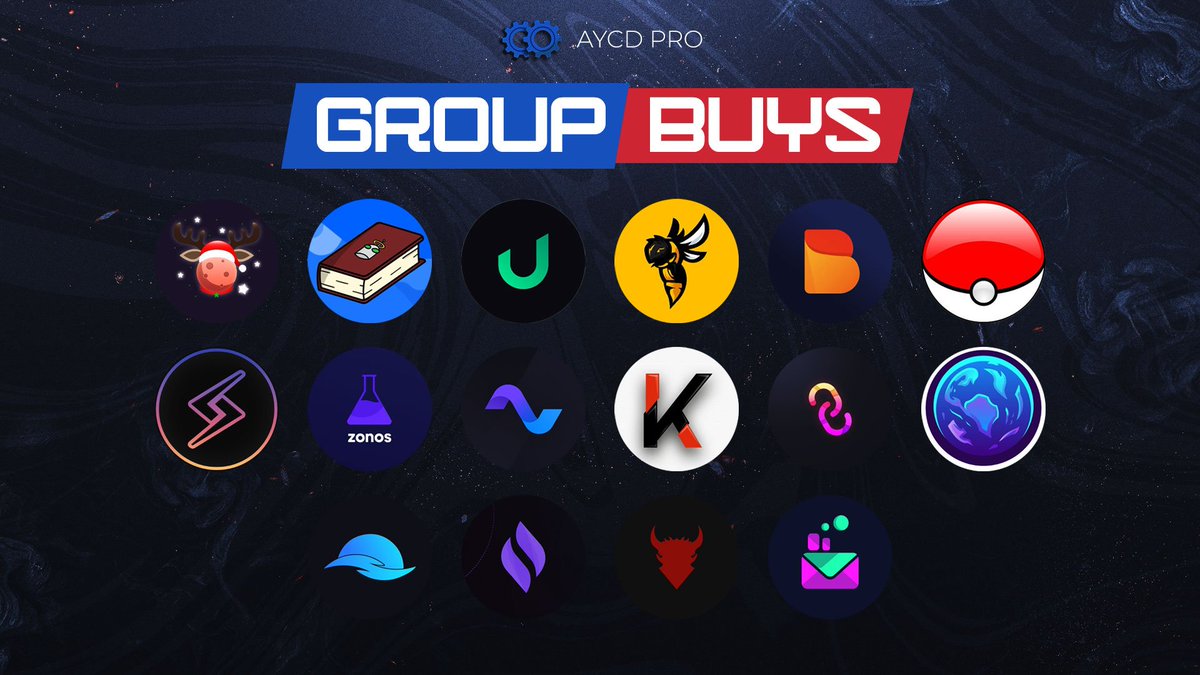 Always a fun day in AYCD Pro! 😏

Shoutout to all the companies below for providing us with keys. 🤝 

Who needs in before a CRAZY month of July? 👀

Like + RT + Open DMs! ♻️
