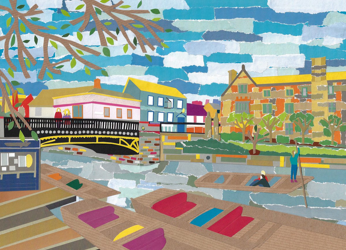 thetrove_cambs's tweet photo. Header Image by @emmabennett8 via @CamOpenStudios - Emma is exhibiting on 10-11 & 17-18 July in #Cambridge (CB1 7UF) and will be showcasing hand-cut collage, new 3D pieces, prints and gifts as well as the @cityartbooks series!
#COSArt2021 #CambsCreativeScene https://t.co/KNonUIIvPx
